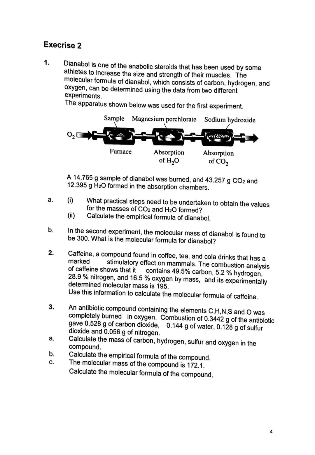 Elemental Analysis and Spectroscopy
From a chemical point of view, the most fundamental data about a compound
are: which elements are presen