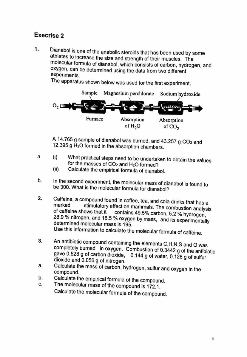 Elemental Analysis and Spectroscopy
From a chemical point of view, the most fundamental data about a compound
are: which elements are presen