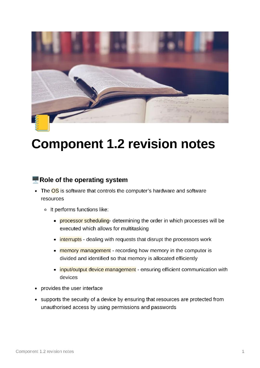 Understanding Operating Systems: A Simple Guide for GCSE & IGCSE Computer Science Students