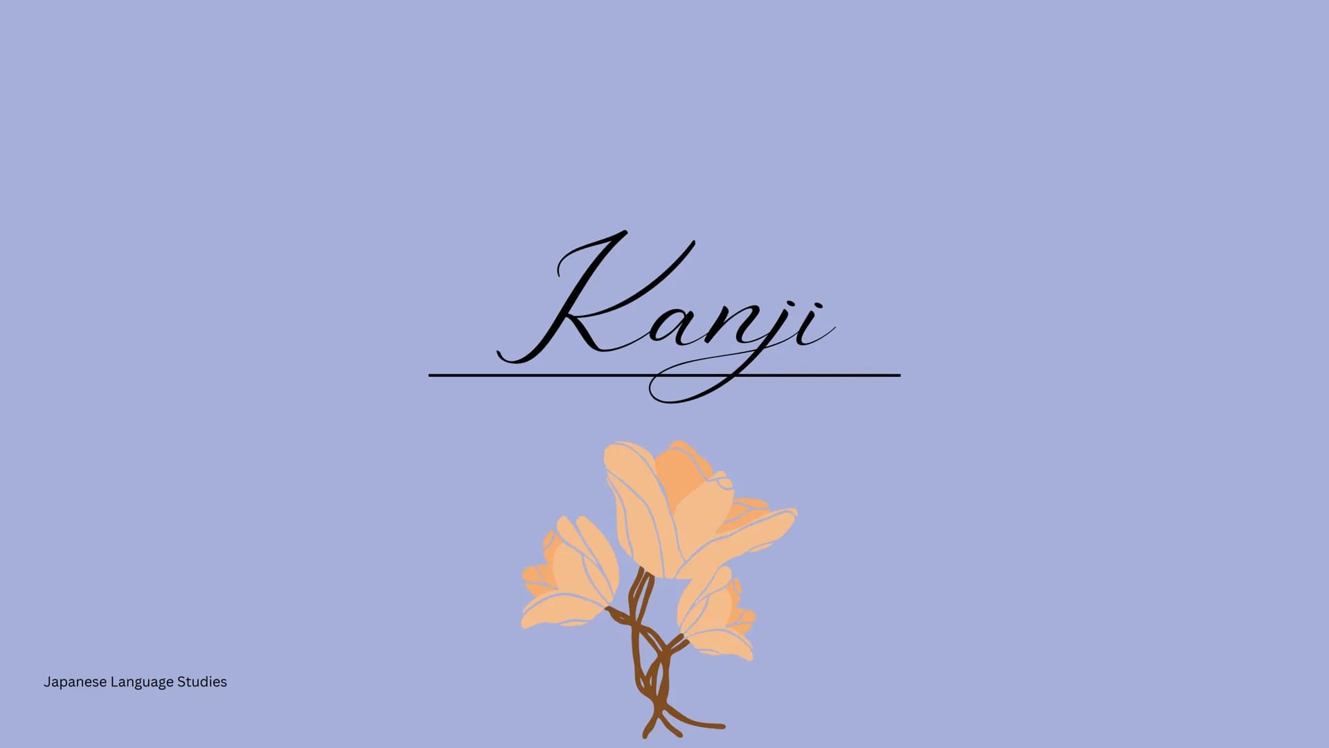 Japanese Language Studies
Kanji The journey of learning kanji will probably be the most time-
consuming but it is needed to make your Japane