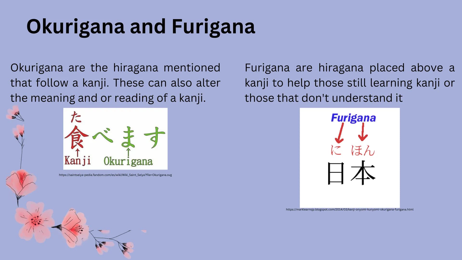 Japanese Language Studies
Kanji The journey of learning kanji will probably be the most time-
consuming but it is needed to make your Japane