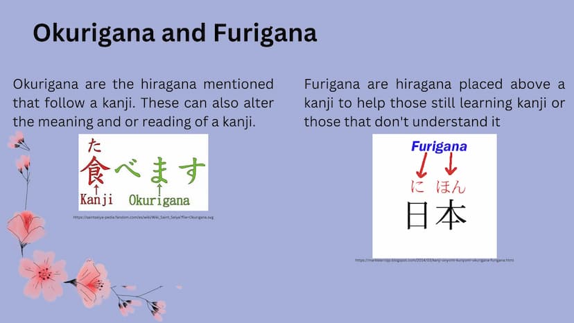 Japanese Language Studies
Kanji The journey of learning kanji will probably be the most time-
consuming but it is needed to make your Japane