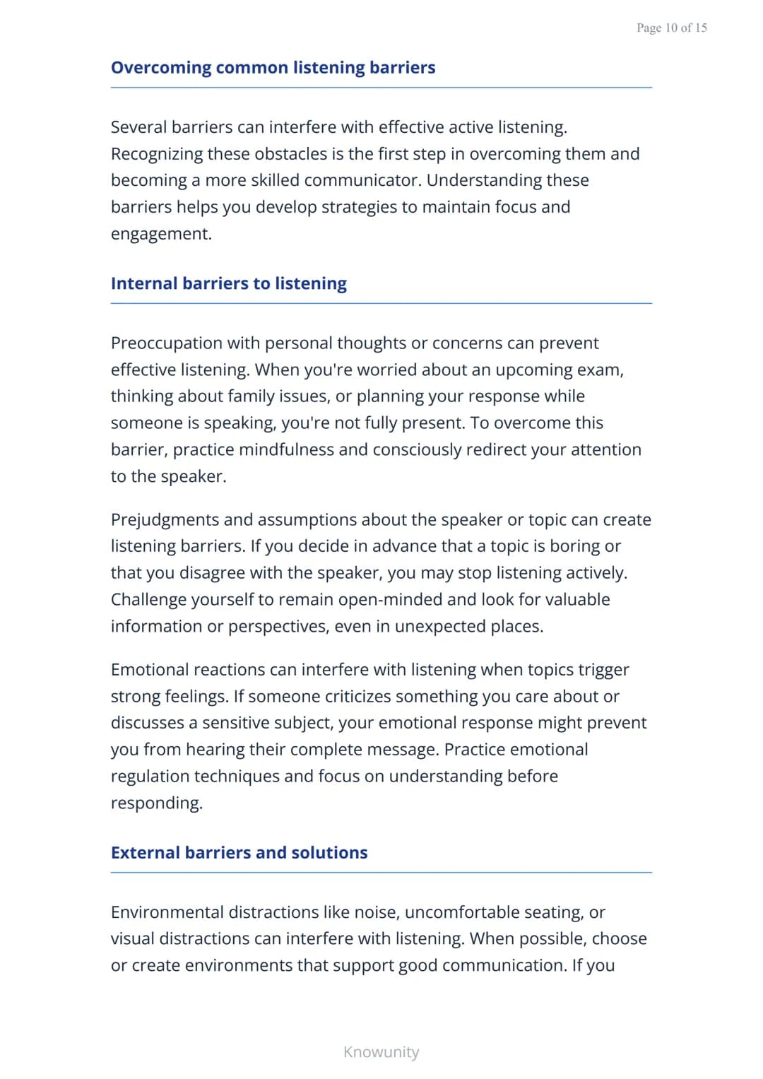 # Active Listening and Responding in Oral Communication

Master active listening skills and effective
response techniques

# What You Will L