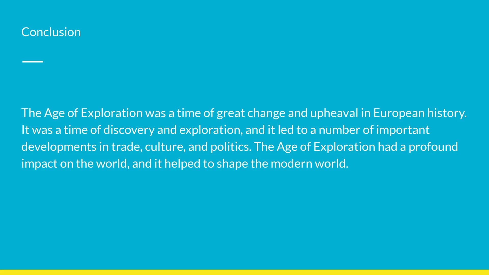 The Age of Exploration
Intro Age of Exploration
The Age of Exploration was a period of European history from the 15th to the 17th
century, d