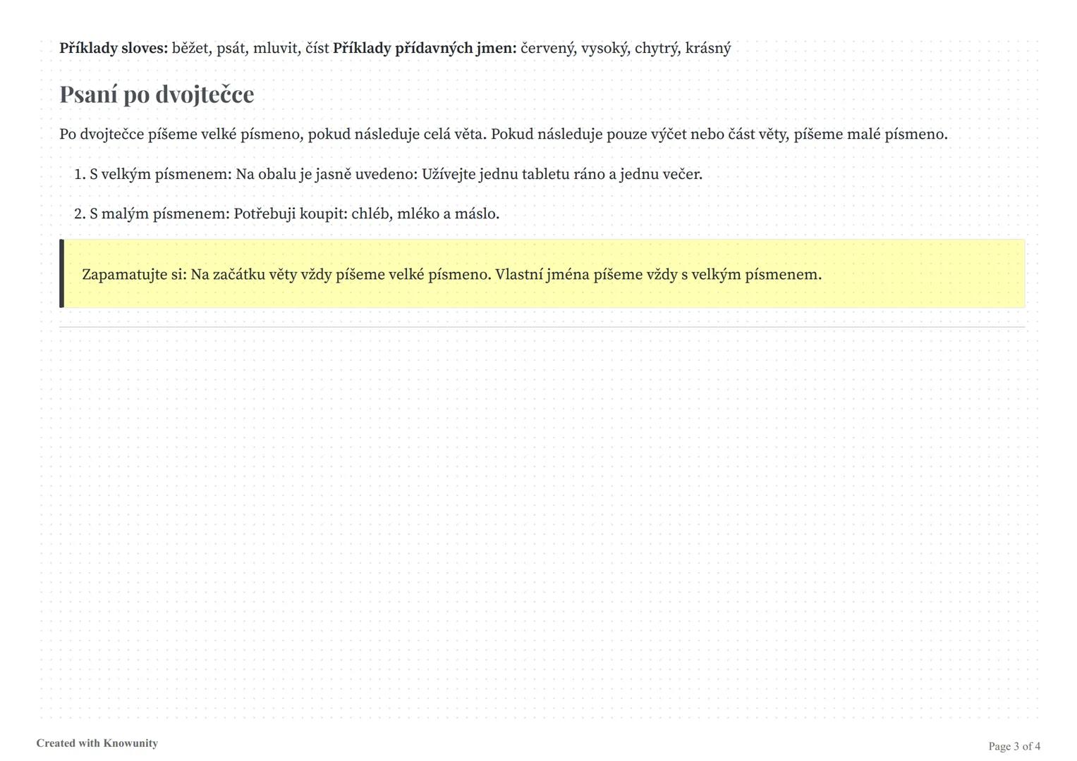 Pravopis - Velká a malá písmena
Přehled pravidel pro psaní velkých a malých písmen v českém jazyce.
Základní pravidla pravopisu
Velká a malá