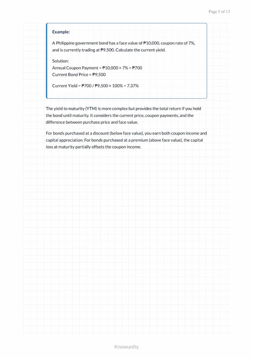 # Business Mathematics: Stocks, Bonds, and Investments

Learn to calculate returns, analyze investments, and understand financial markets

#