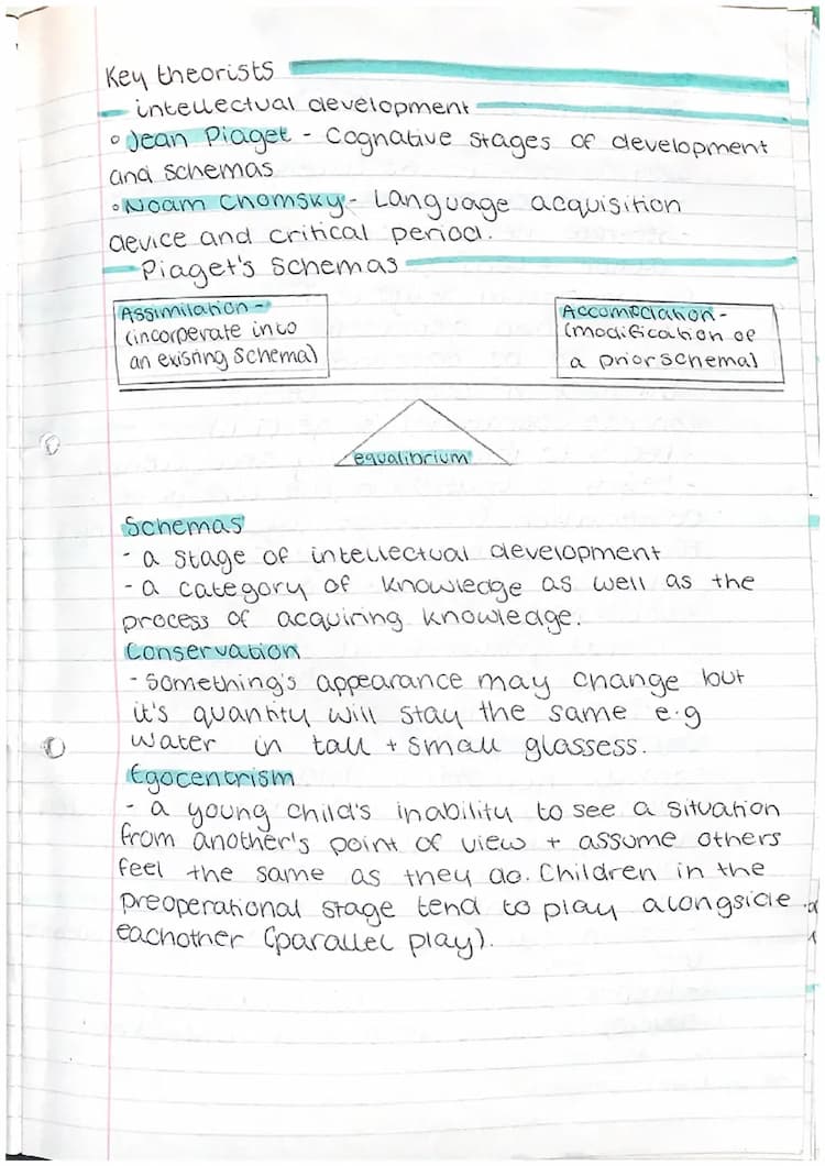 Notes on piaget's theory of cognitive development outlet