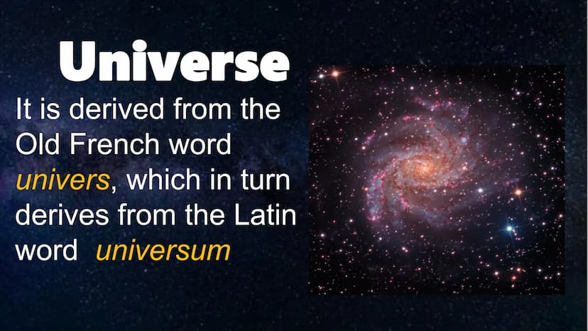 ORIGIN OF
THE UNIVERSE Earth Science
• Earth science or geoscience
includes all fields of natural
science related
• to the planet Earth. Thi