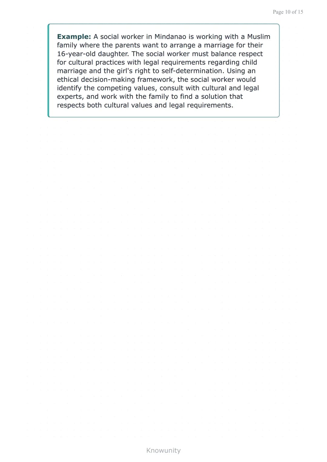 Social Work as Applied Social Science: Legal and Ethical
Issues
Understanding legal frameworks and ethical
principles in social work practic