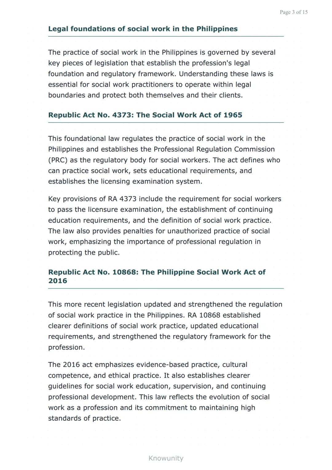 Social Work as Applied Social Science: Legal and Ethical
Issues
Understanding legal frameworks and ethical
principles in social work practic