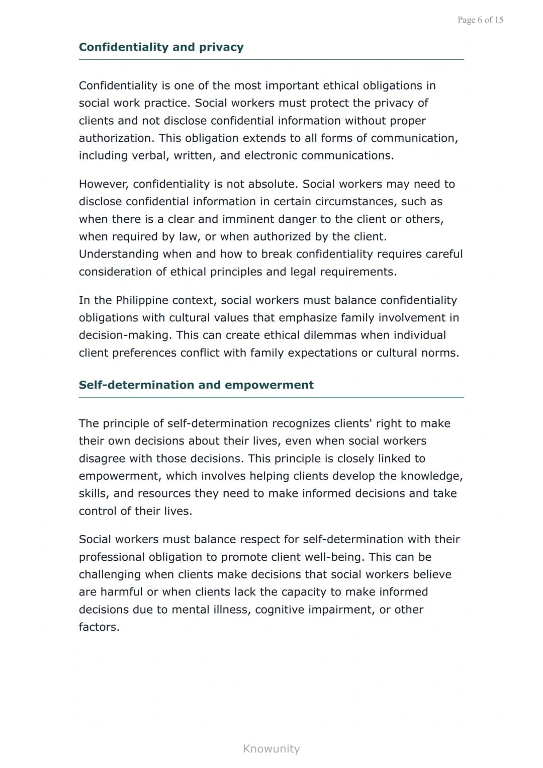 Social Work as Applied Social Science: Legal and Ethical
Issues
Understanding legal frameworks and ethical
principles in social work practic