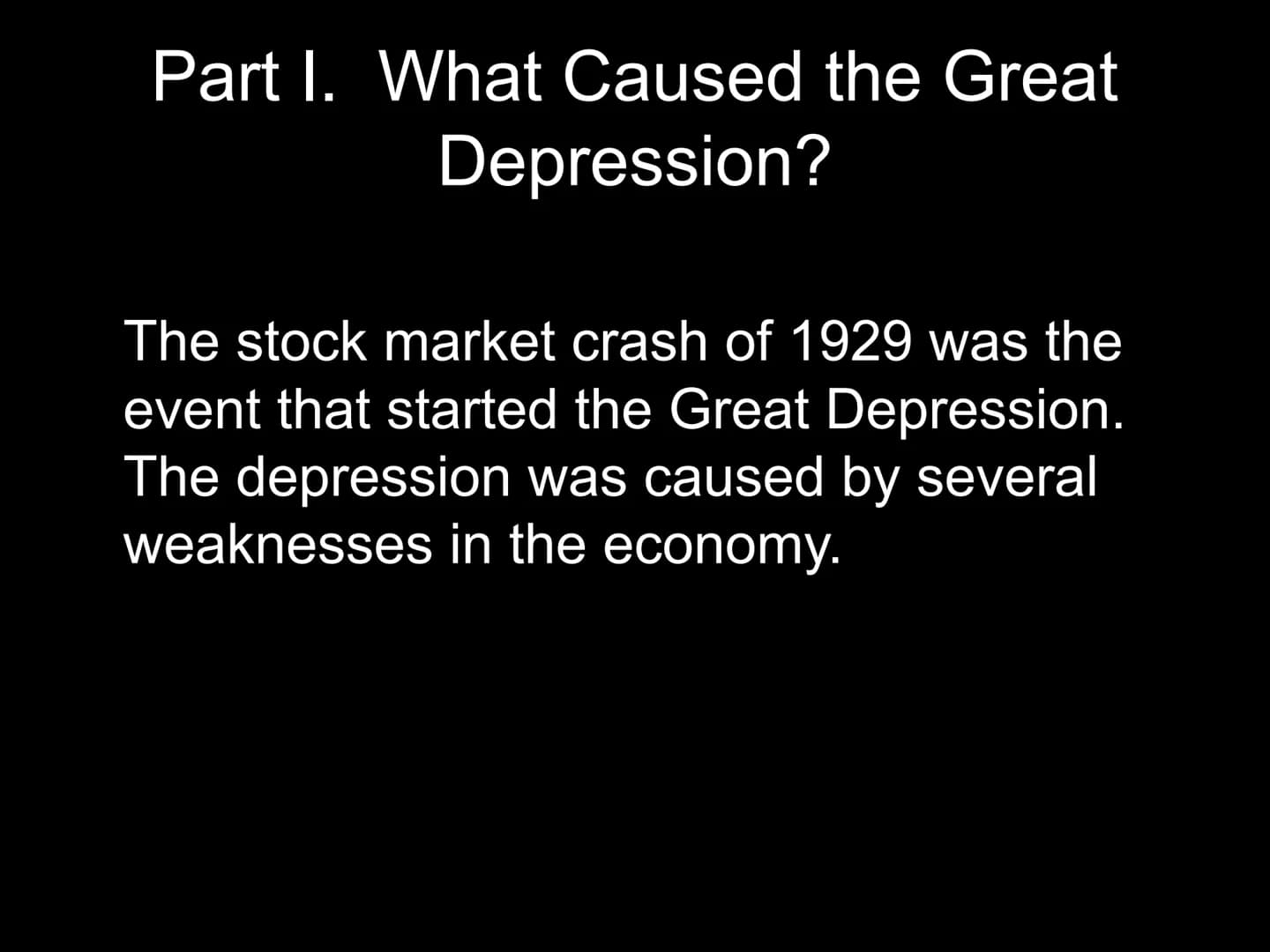 7 Causes of the Great Depression and Its Effects on the USA