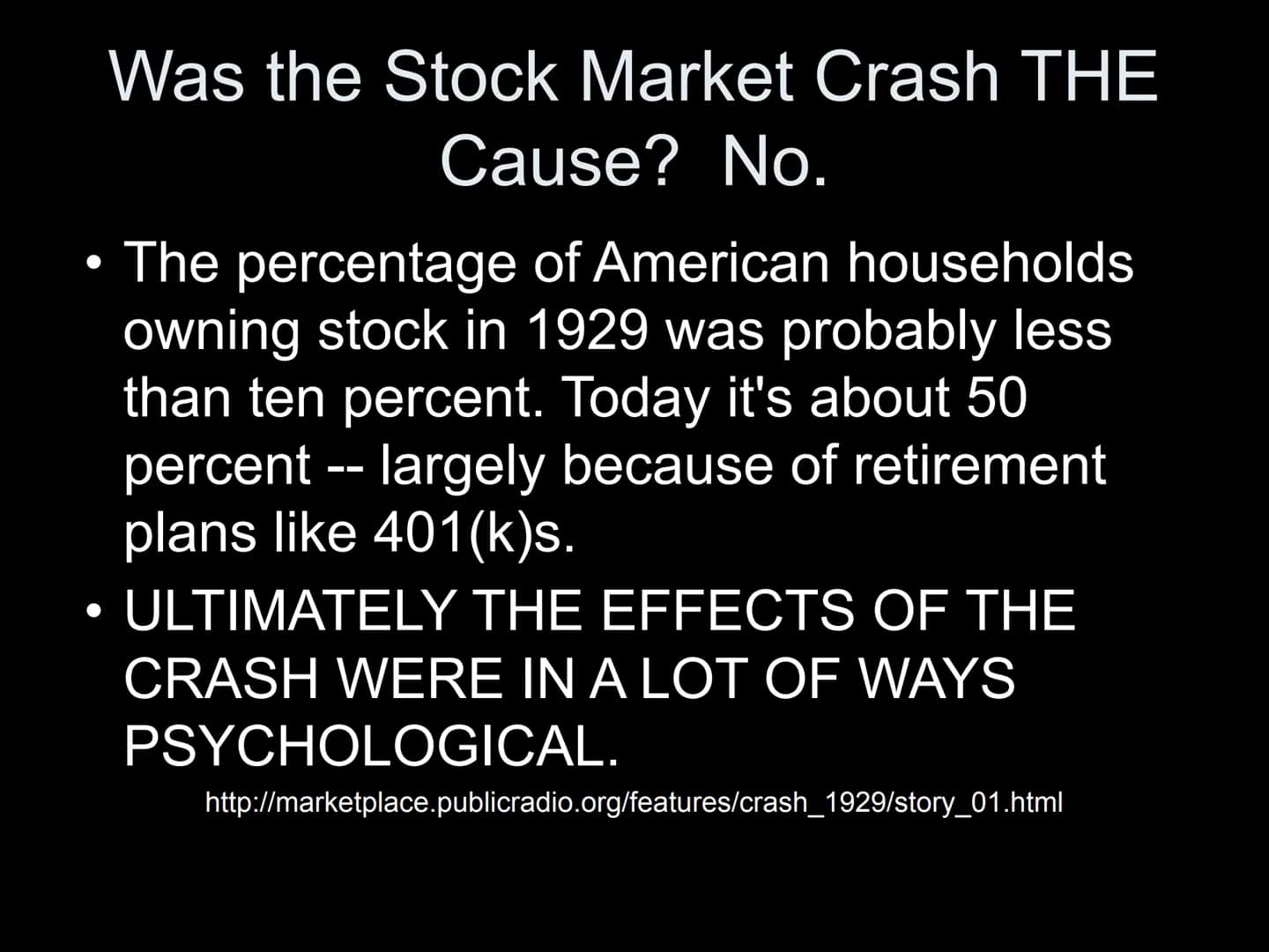 7 Causes of the Great Depression and Its Effects on the USA