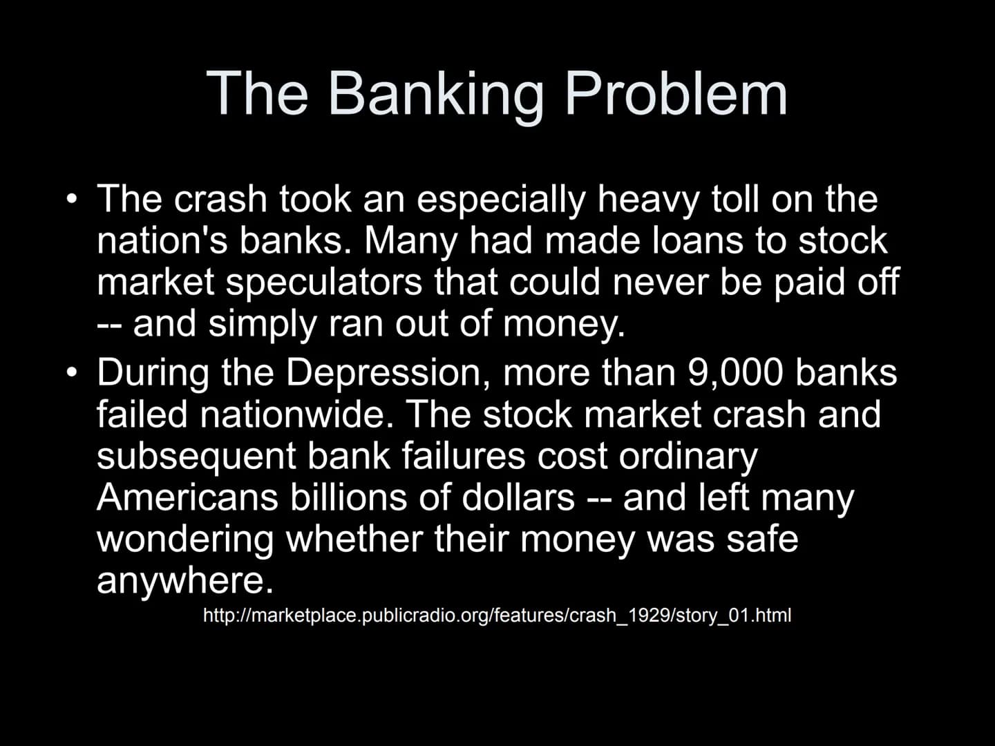 7 Causes of the Great Depression and Its Effects on the USA