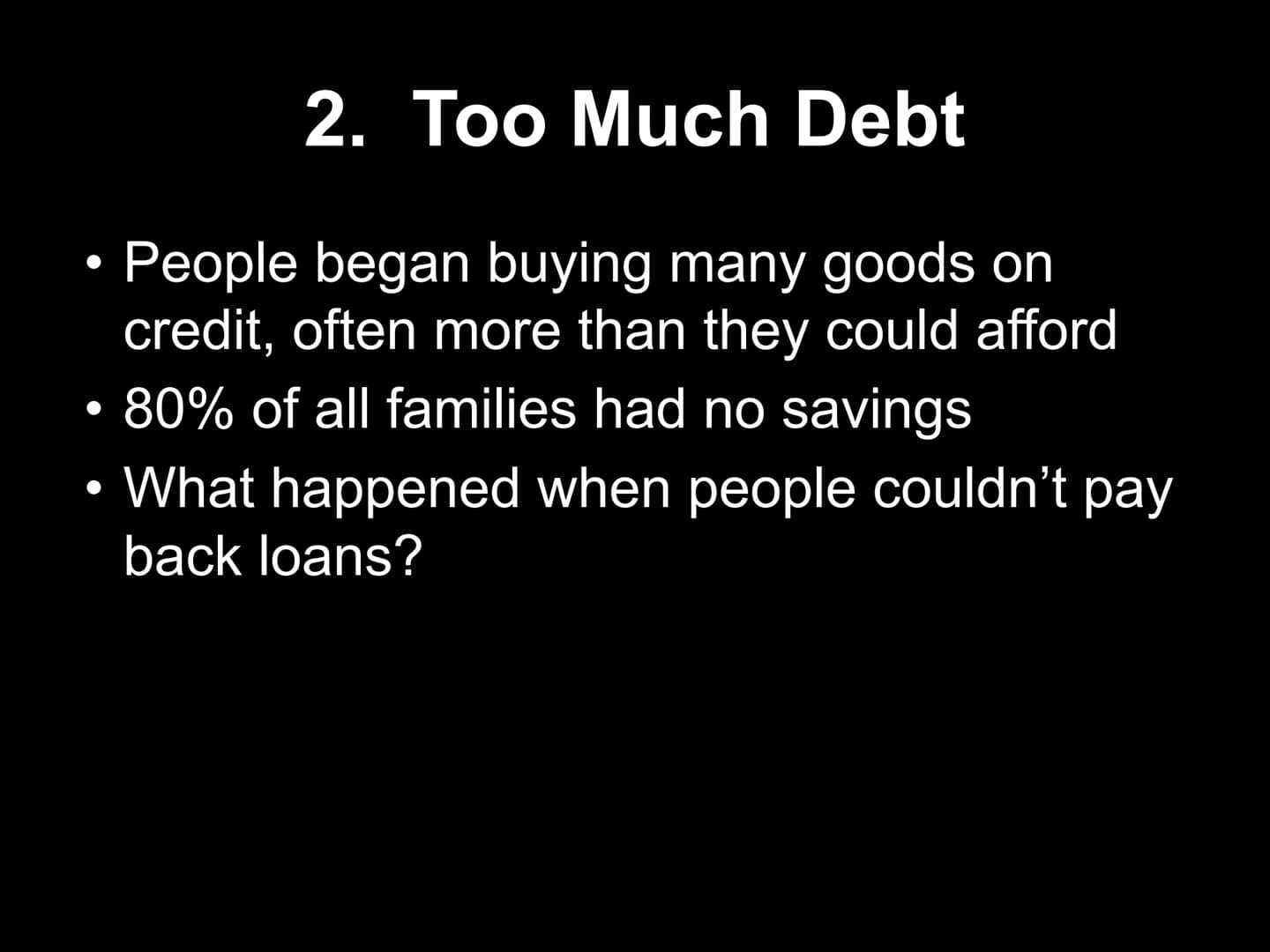 7 Causes of the Great Depression and Its Effects on the USA