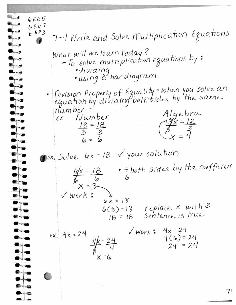 
<p>In this section, we will explore different types of equations and how to solve them. An equation is a mathematical sentence that shows t