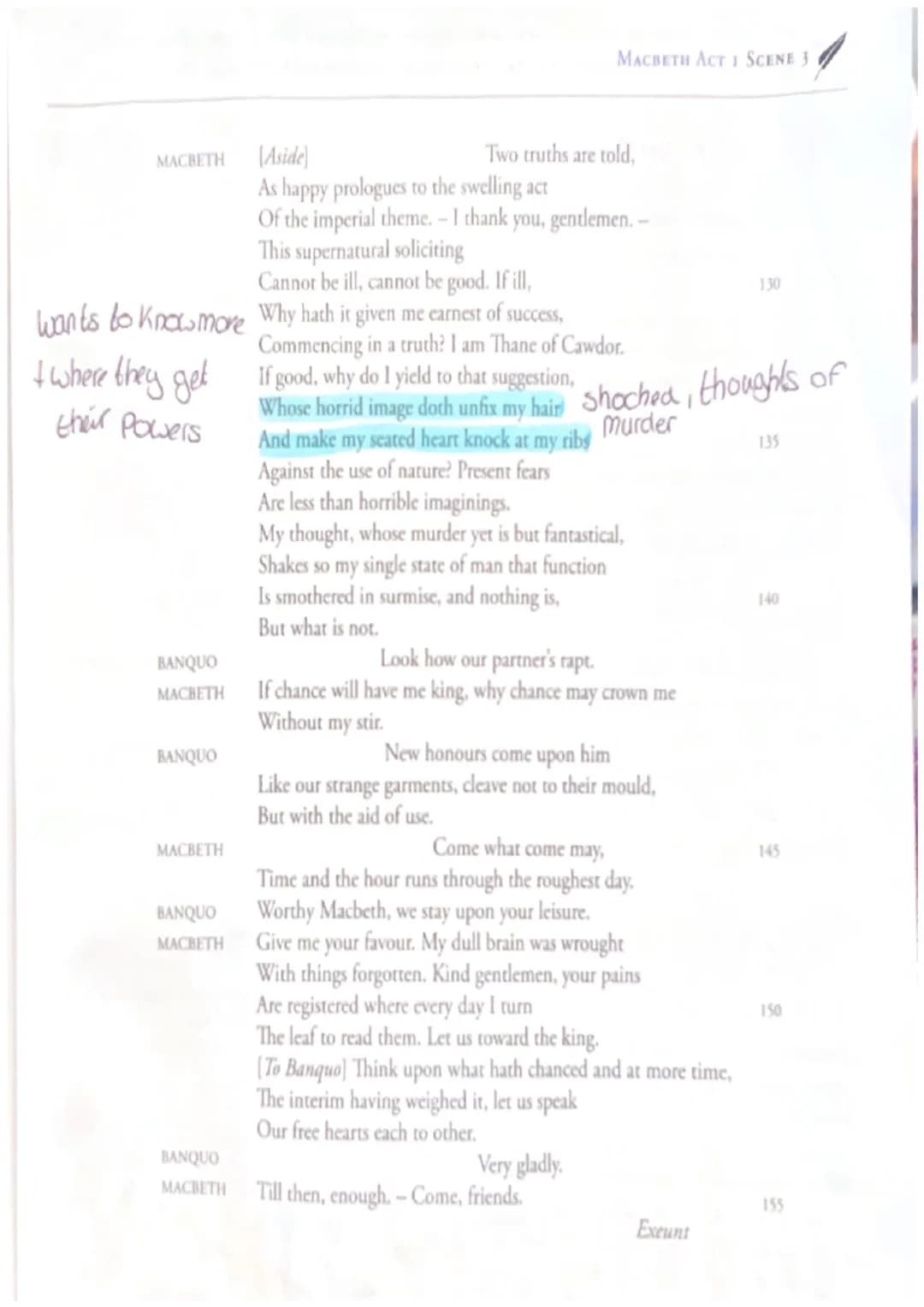 fashes, distortion
Showing storm refieds
things being obsecurel
hiding reality-choos
-chant-like effect
Connection
with witches!
Macbeth
Act