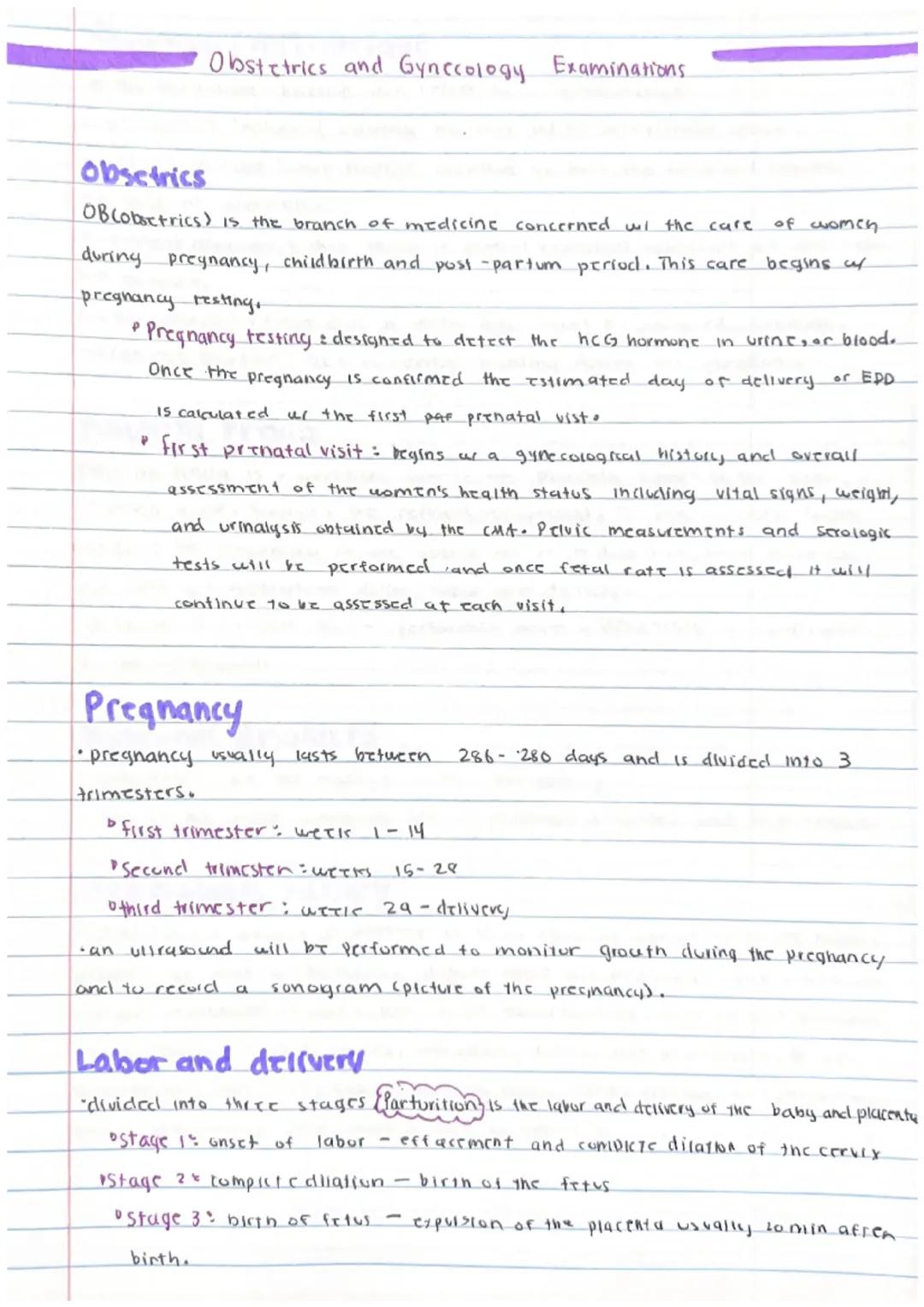 Comprehensive Guide to Obstetrics and Gynecology Exams