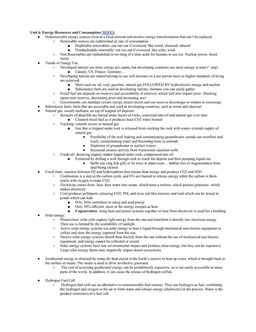 *notes on only the higher weighted units... 2.4 notes FRQ tips
Official Exam Content Weighting:
Unit 1: The Living World: Ecosystems (6-8%)
