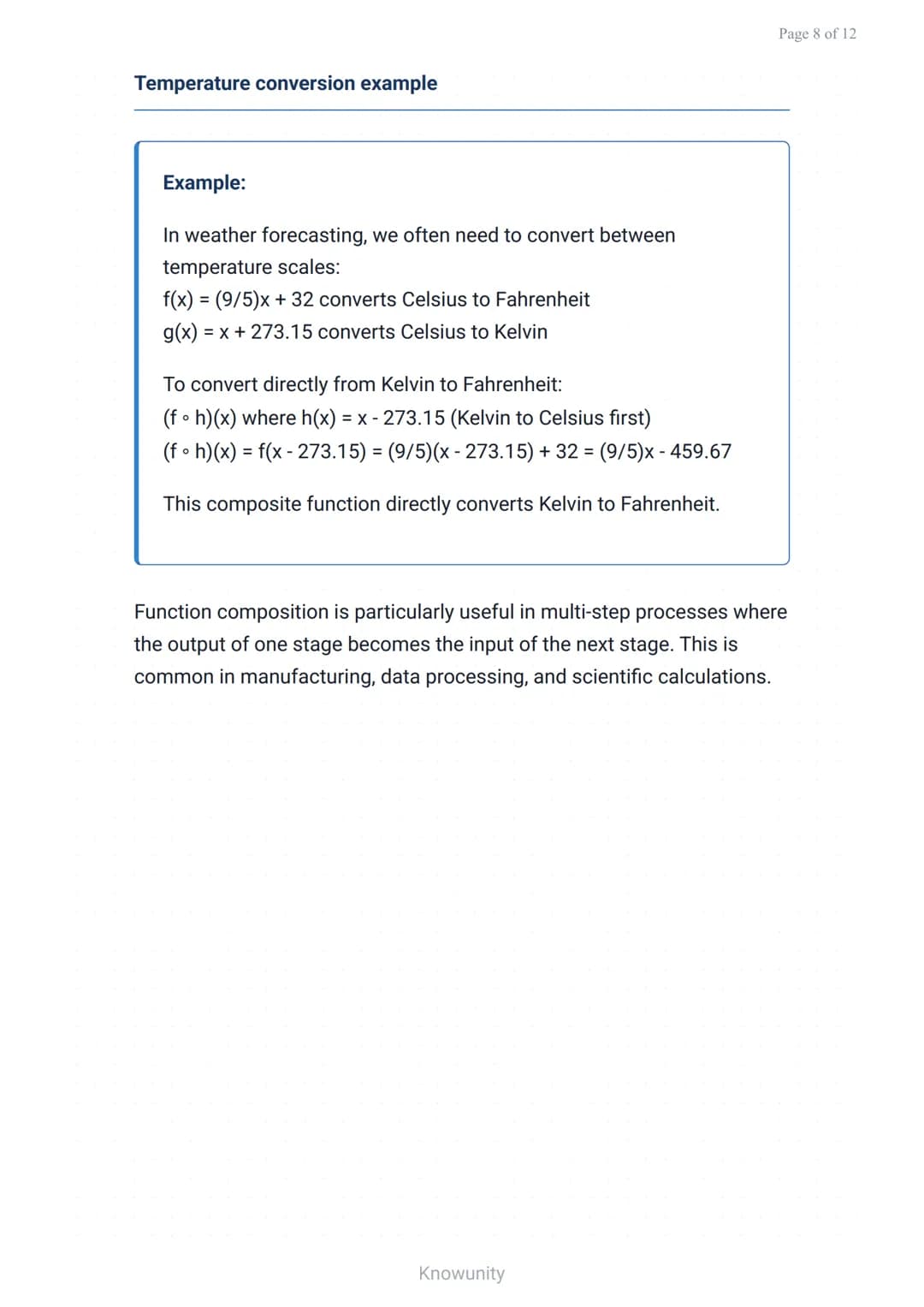Functions and Their Graphs: Operations on Functions and Composition
Master function operations and composition with
practical examples
What 
