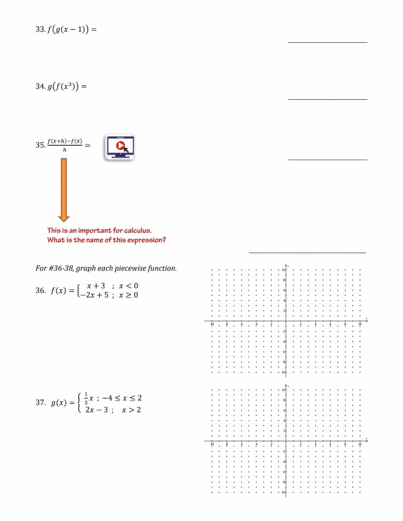AP Calculus AB
Summer Packet
This packet is intended to prepare you for AP Calculus AB by reviewing
prerequisite algebra and pre-calculus sk