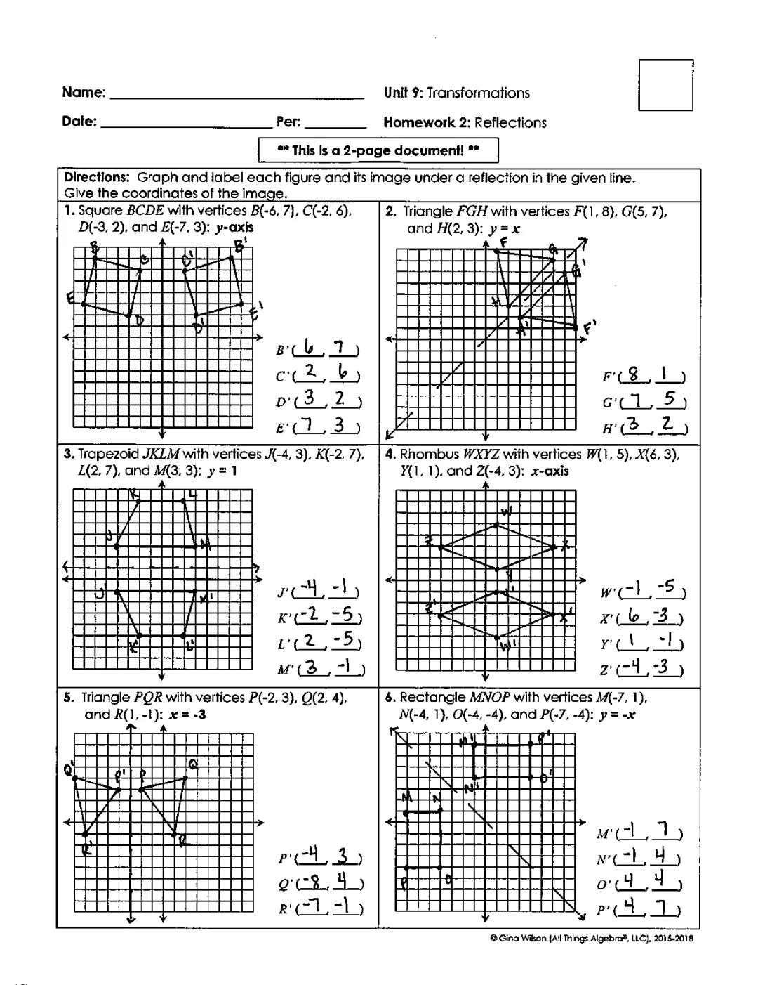 Fun Ways to Understand Reflections and Lines in Geometry