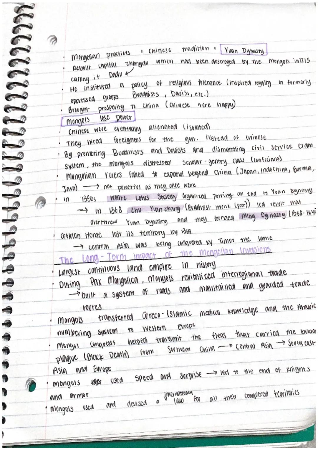 INTRO
.
2.1 Continued
Commercial
China developed
new
Ching had long been a
Innovations
systems
money
economy
Lusing money rather than using 