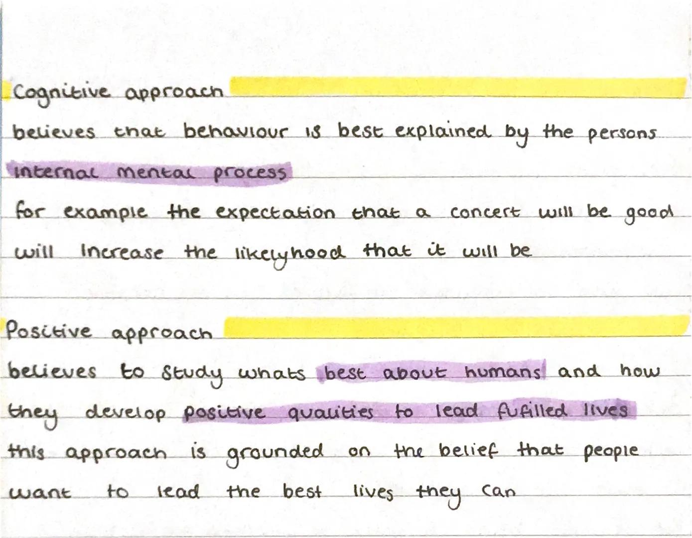Approaches to psychology

Biological approach.
believes behaviour can be explained by inherited.
Characteristics (genes)
can also be explain