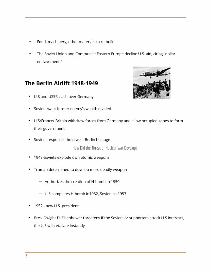 Global History II
Intro to The Cold War
The Cold War
or war.
U.S.A. vs. USSR
A struggle over political and economic differen
between the Sov