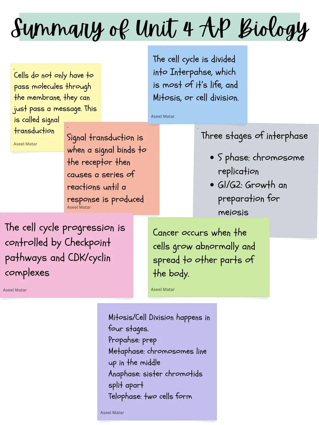 Cell Communication and Cell Cycle
1
Signal transduction
Cell communicate through cell-cell contact
and through cell signaling.
⚫ it's done t