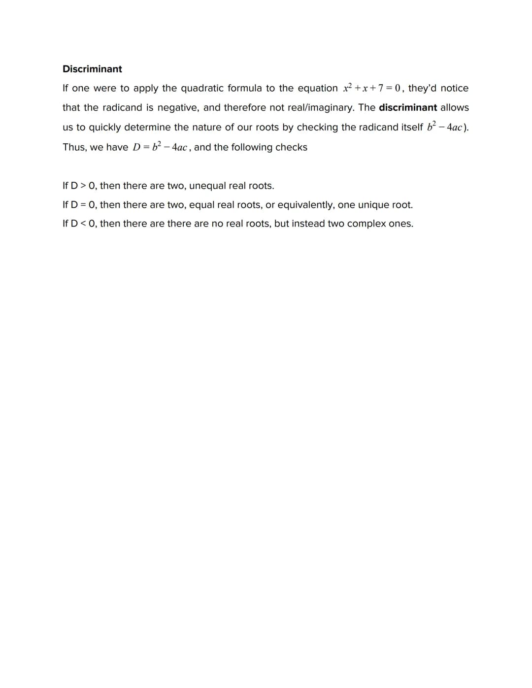 Quadratic Functions and Equations
Introduction
A quadratic function is any function of the form y = ax²+bx+c, where a, b, and c are real
num