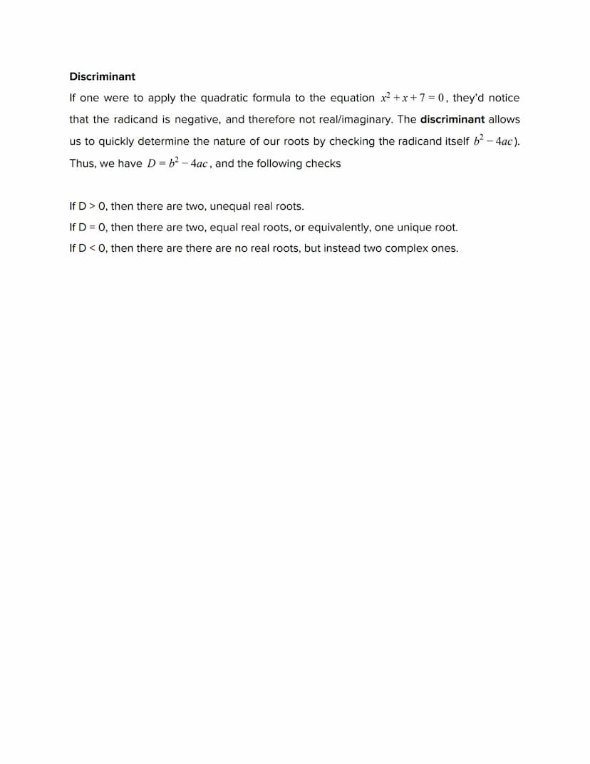 Quadratic Functions and Equations
Introduction
A quadratic function is any function of the form y = ax²+bx+c, where a, b, and c are real
num