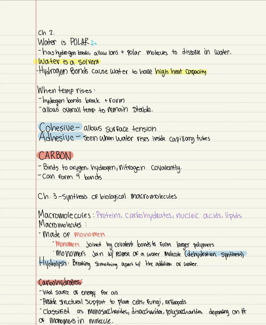 Ap Biology Unit 1 Ch 2 Chemistry of life 