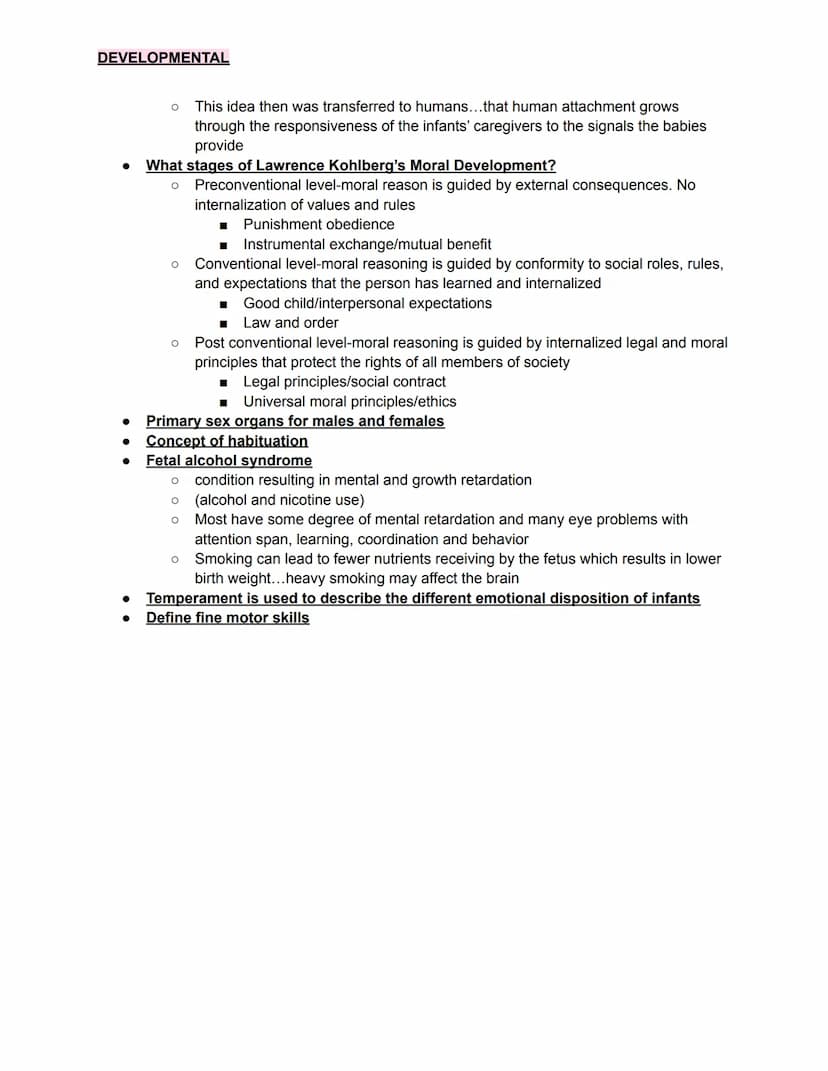 DEVELOPMENTAL
Developmental and Growth
quizlet with EVERY TERM from this unit (more than whats on the study guide))
●
●
Object permanence
O 