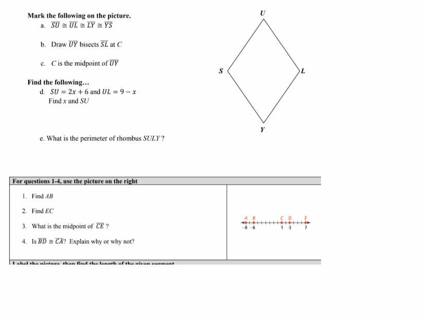 The distance between two points A(x₁, y₁) and B(x2, 12) is
d = √(x₂-x₁)² + (1/₂ -v₁)².
Y/2
Y₁
0
d.
-X₂-X₁
B
1
1½/2-/₁
X₂
Using Midpoint and 