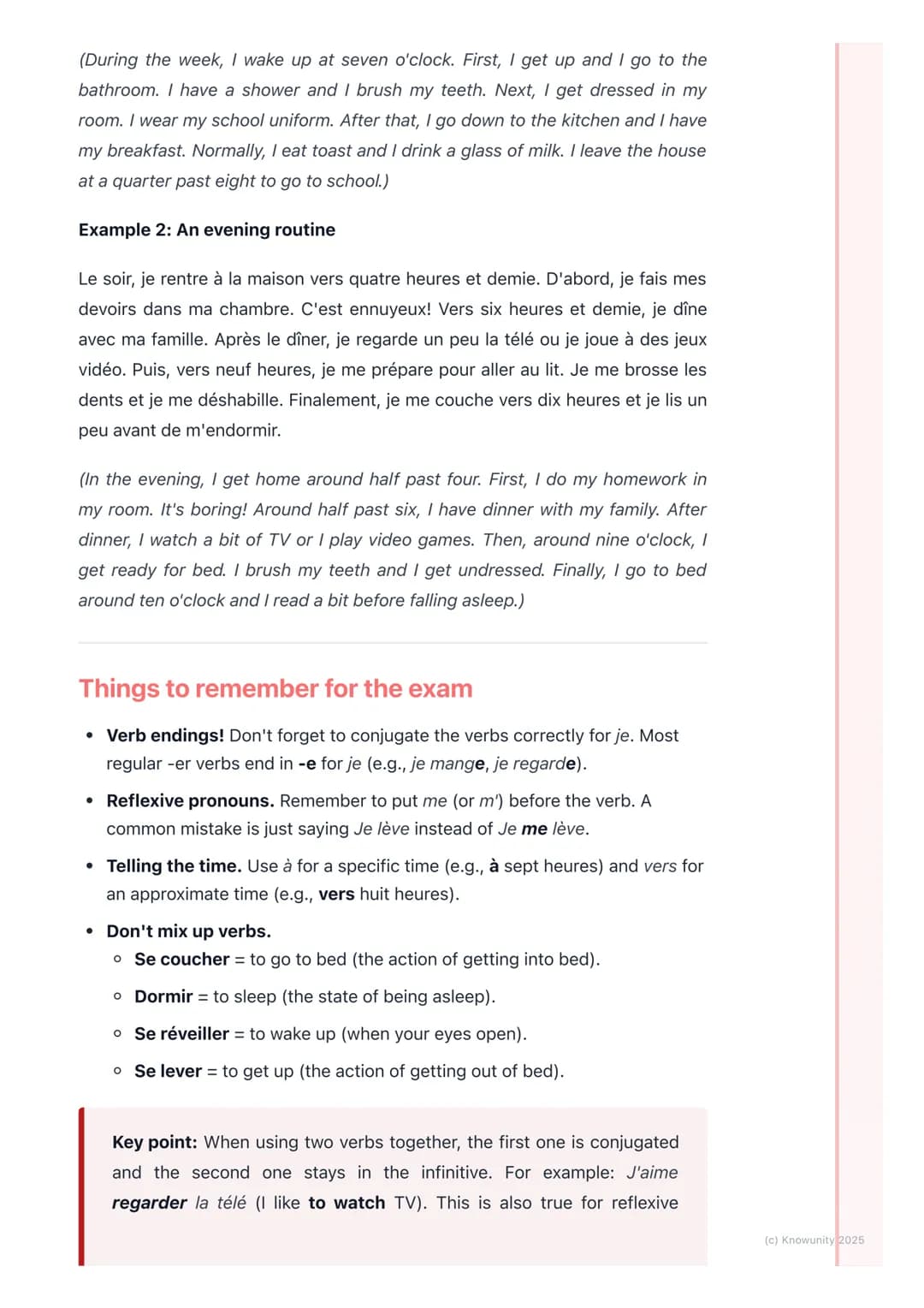 # Ma journée typique

Introduction to describing my day

This topic is all about how to describe a typical day in French. It's really useful