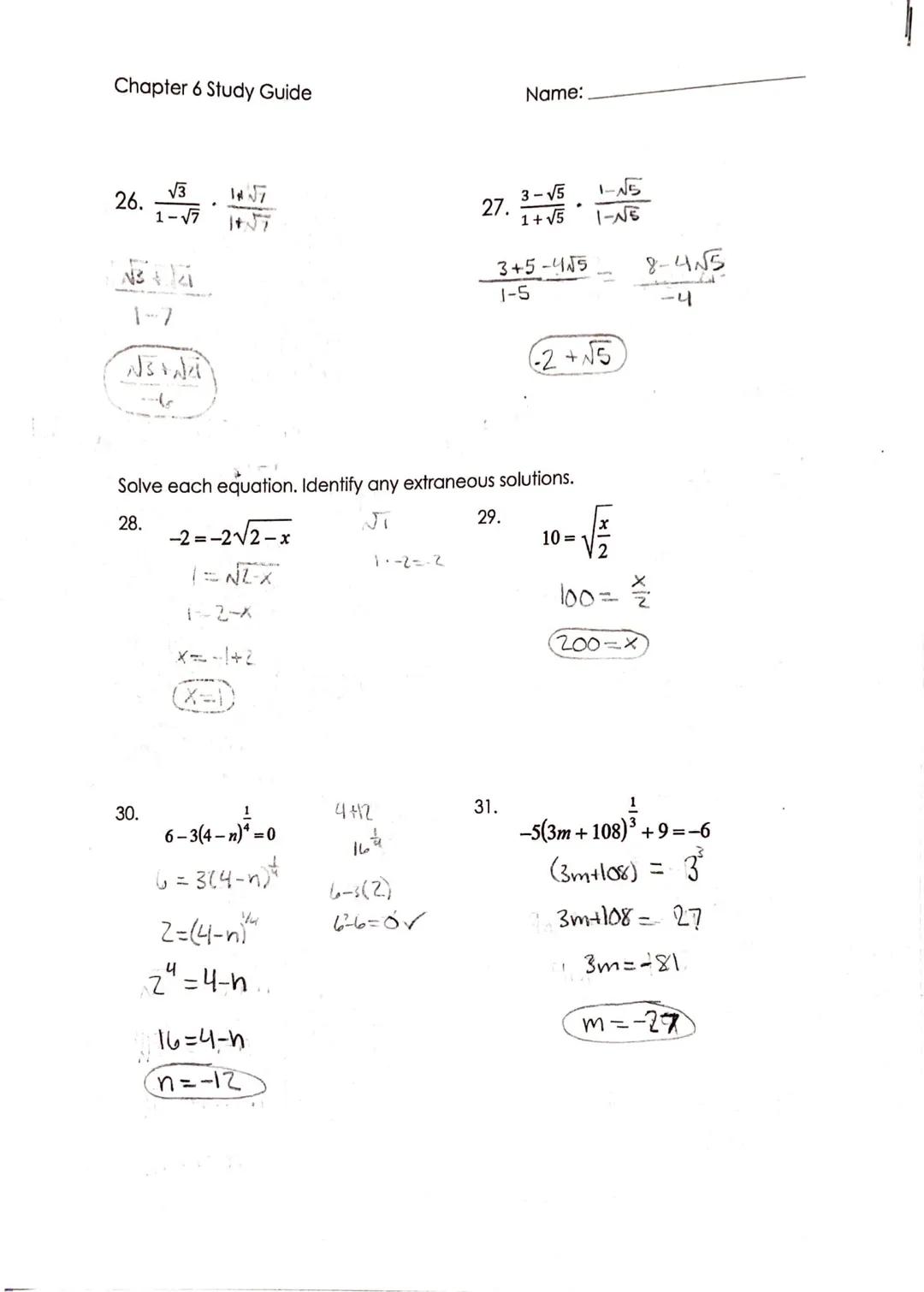 Evaluate each function for f(-4) and f(6).

1. f(x)=-3|x-1|+1
   f(-4)=-14
   f(6)=-14

2. f(x) = 4x + 12
   f(-4) ==4
   f(6) = 36

Given f