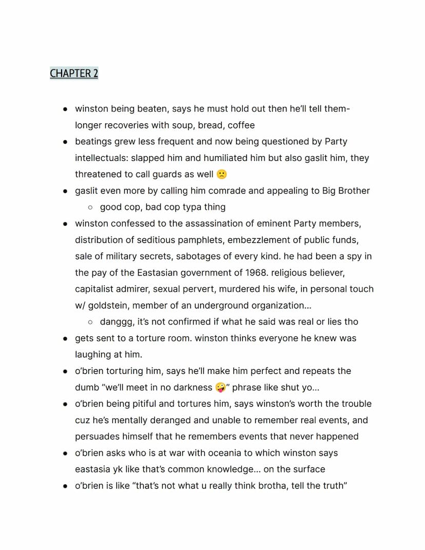 1984 by George Orwell; {Part 3 Notes }
things to know:
→ this is part 3, not part 2 or 1
→ orwell rejected soviet communism
→ the book is ac