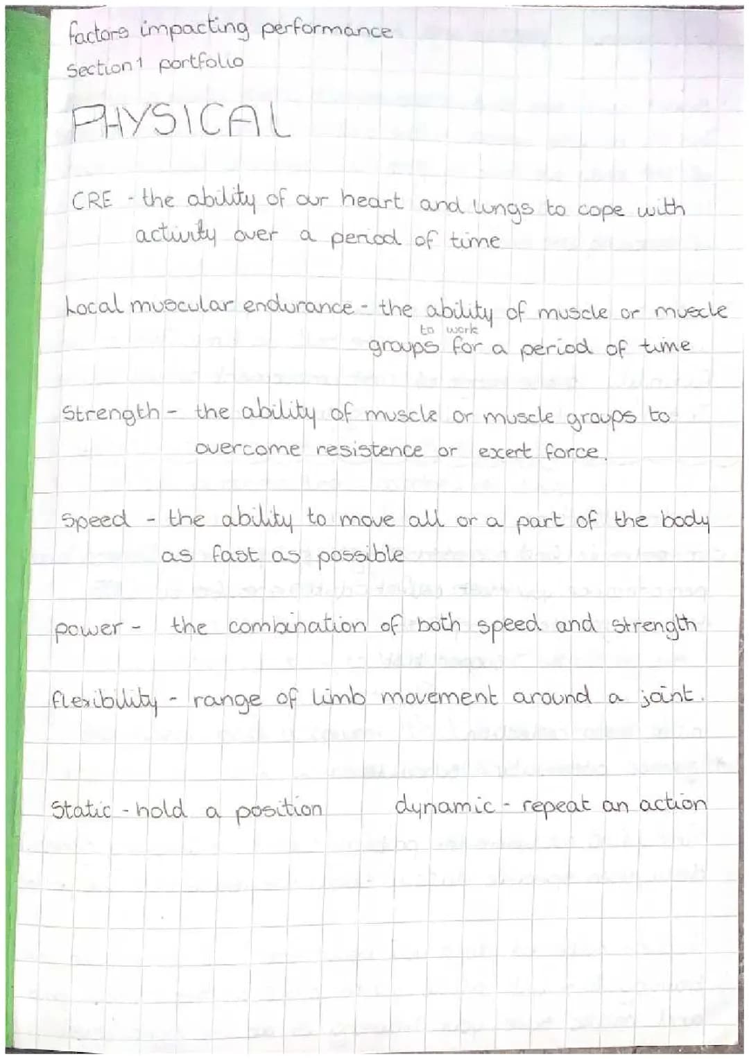 nat5 pe - full summary 