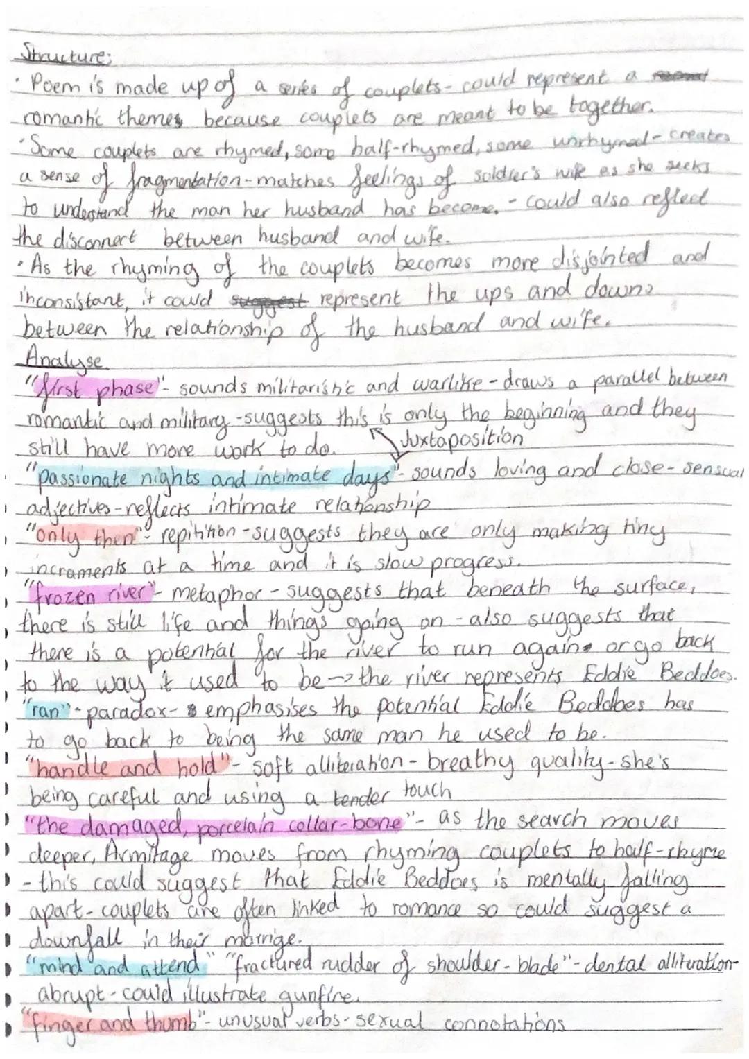 Poem I of 18- The Manhunt by Simon Armitage
→ The Manhunt
→ After the first phase,
→ after passionate nights and intimate days,
@a
and handl