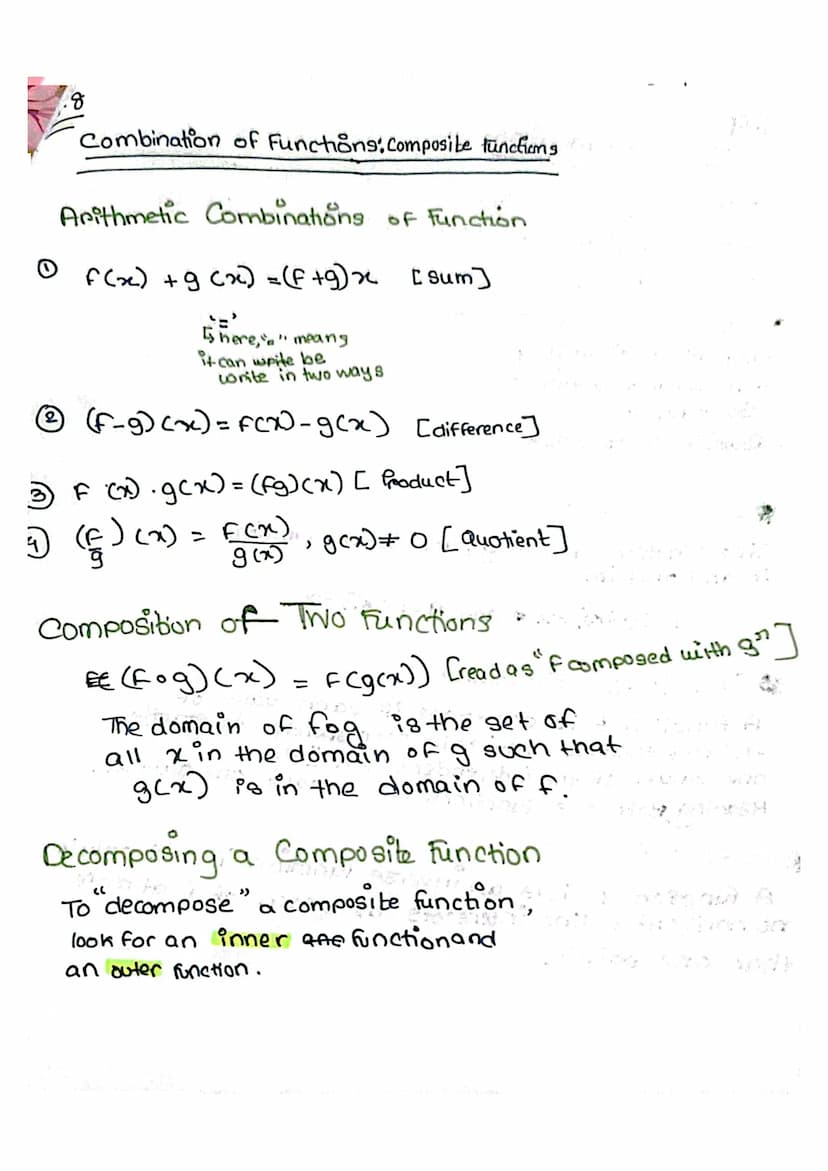 1.1
Pre-Calc
Chapter 1
Functions
[All you need to know]
Rectangular Coordinates
* Distance Formula
√(x₂-x₁)² + (Y₂-4₁) ²
- You can use dista