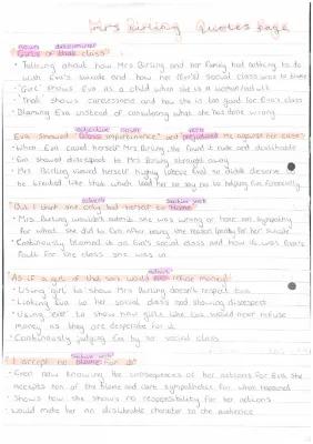 Know Mrs Birling Quotes Page thumbnail