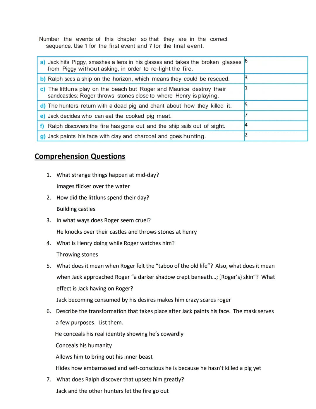 Context
For each question, write an answer using the knowledge you gained in the first few lessons or
through any online research you have c