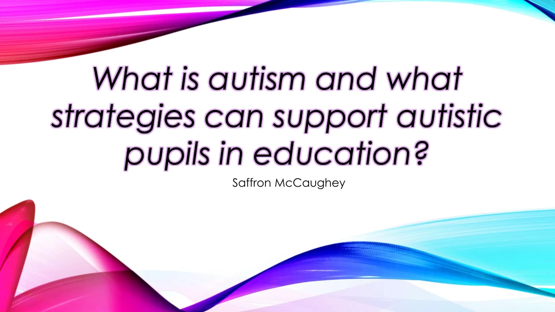 
<h2 id="introduction">Introduction</h2>
<p>The topic of my EPQ was "What is autism and what strategies can support autistic pupils in educa