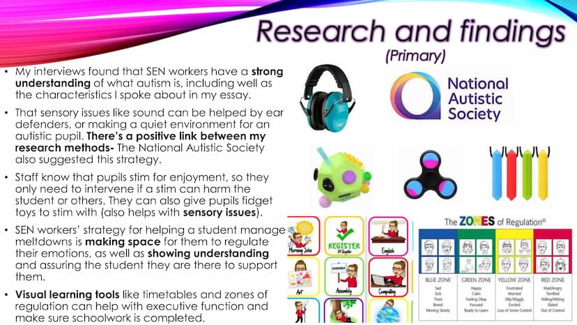 
<h2 id="introduction">Introduction</h2>
<p>The topic of my EPQ was "What is autism and what strategies can support autistic pupils in educa