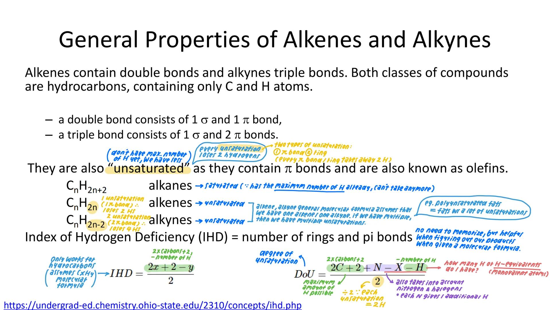 Quiz 4: Alkenes and Alkynes
Homework: Module 4 due_1015
LO Mastery Quiz: Quiz 4 available on 10/6
and due on
10/8 General Chemistry Review (