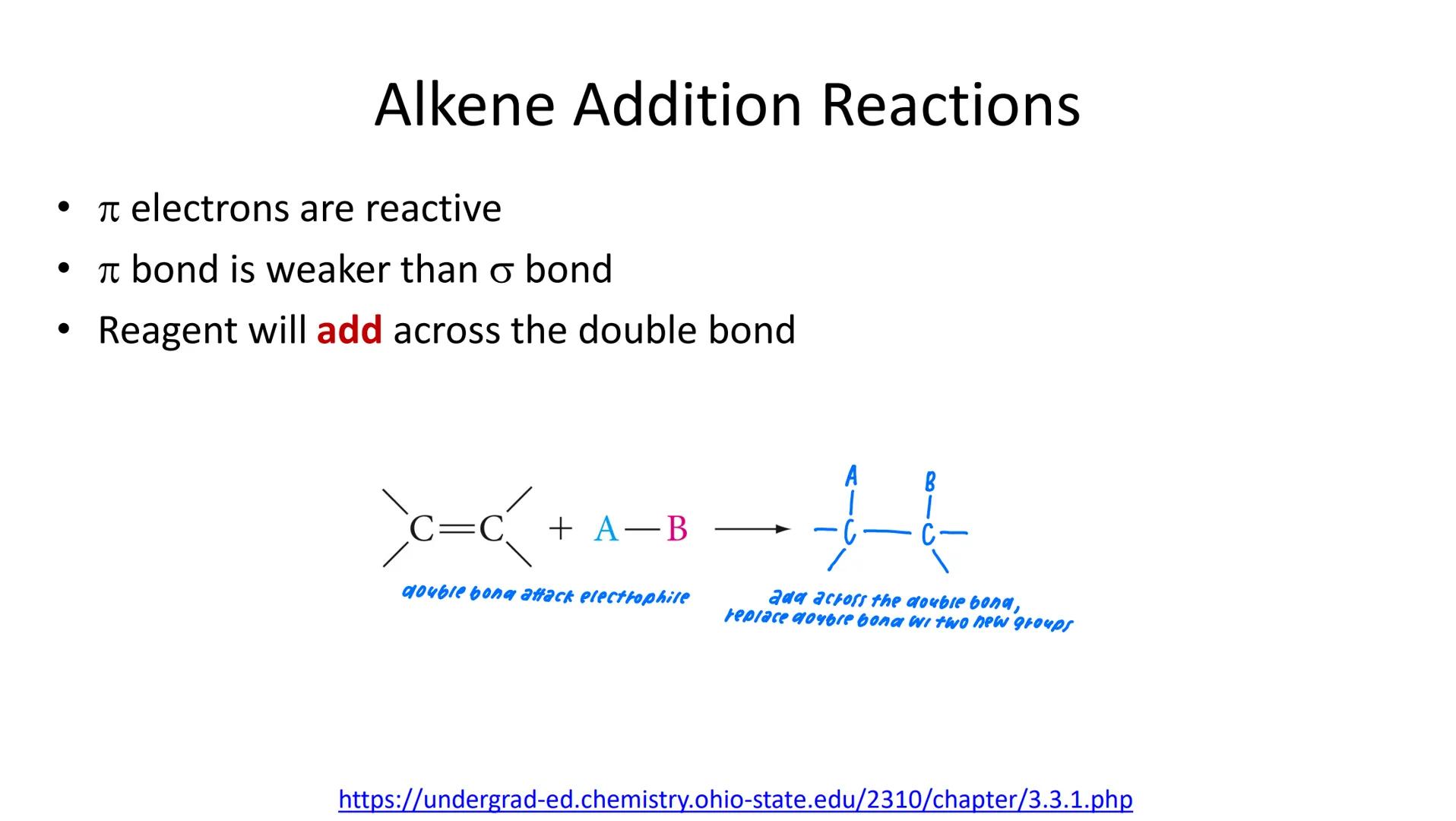 Quiz 4: Alkenes and Alkynes
Homework: Module 4 due_1015
LO Mastery Quiz: Quiz 4 available on 10/6
and due on
10/8 General Chemistry Review (
