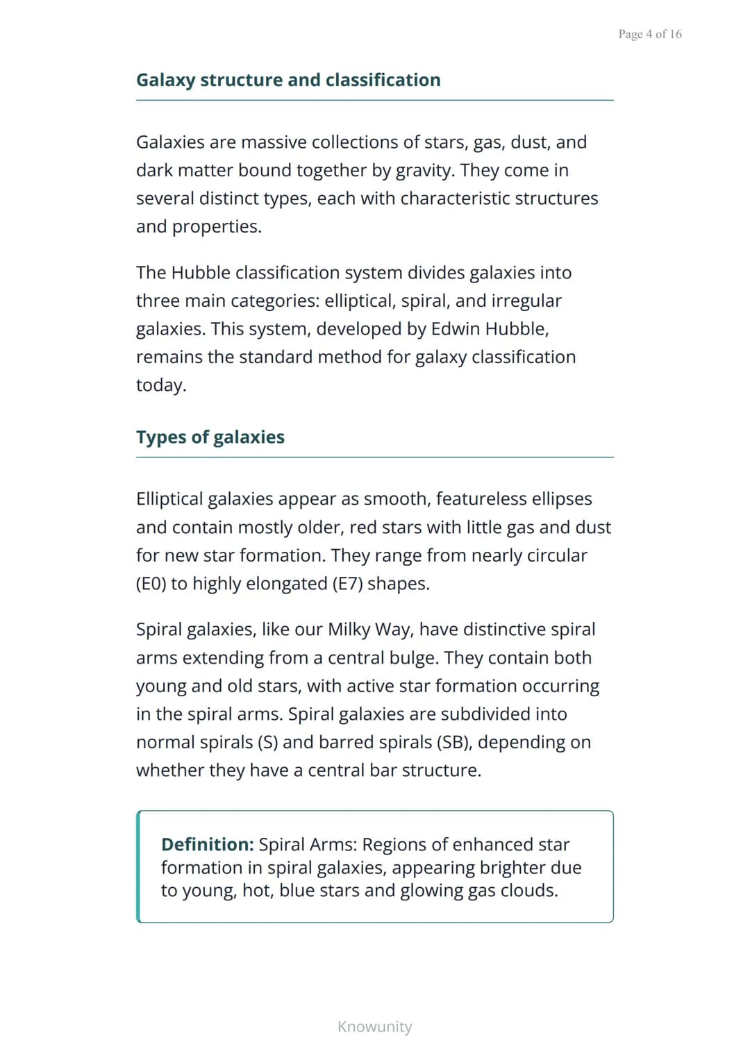 Astronomy and Earth's Place in the Universe: Stars,
Galaxies, and Beyond
Understanding stellar evolution, galaxy
types, and our cosmic addre