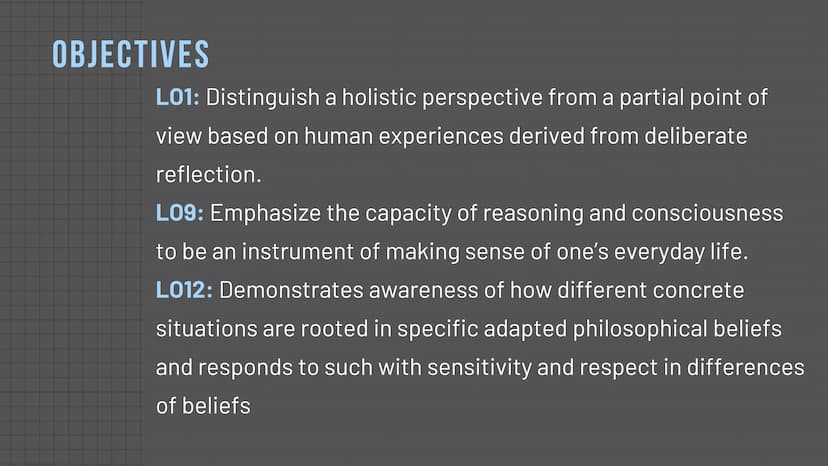 # Philosophy

An Introduction Lesson 1:
THE NATURE AND
FUNCTIONS OF
PHILOSOPHY
JOANNE MICHAELA C. ORPILLA, LPT
KRISTEL N. MARCELO, LPT ## OB