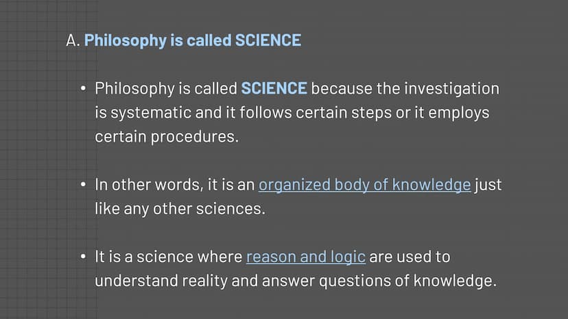 # Philosophy

An Introduction Lesson 1:
THE NATURE AND
FUNCTIONS OF
PHILOSOPHY
JOANNE MICHAELA C. ORPILLA, LPT
KRISTEL N. MARCELO, LPT ## OB